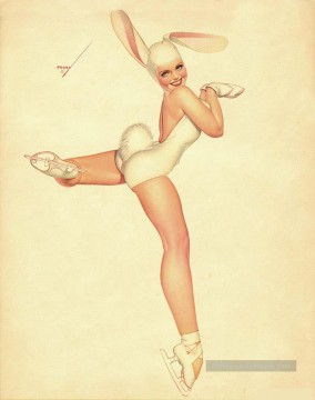 Filles pin up œuvres - george petty sinueuse pin up 1